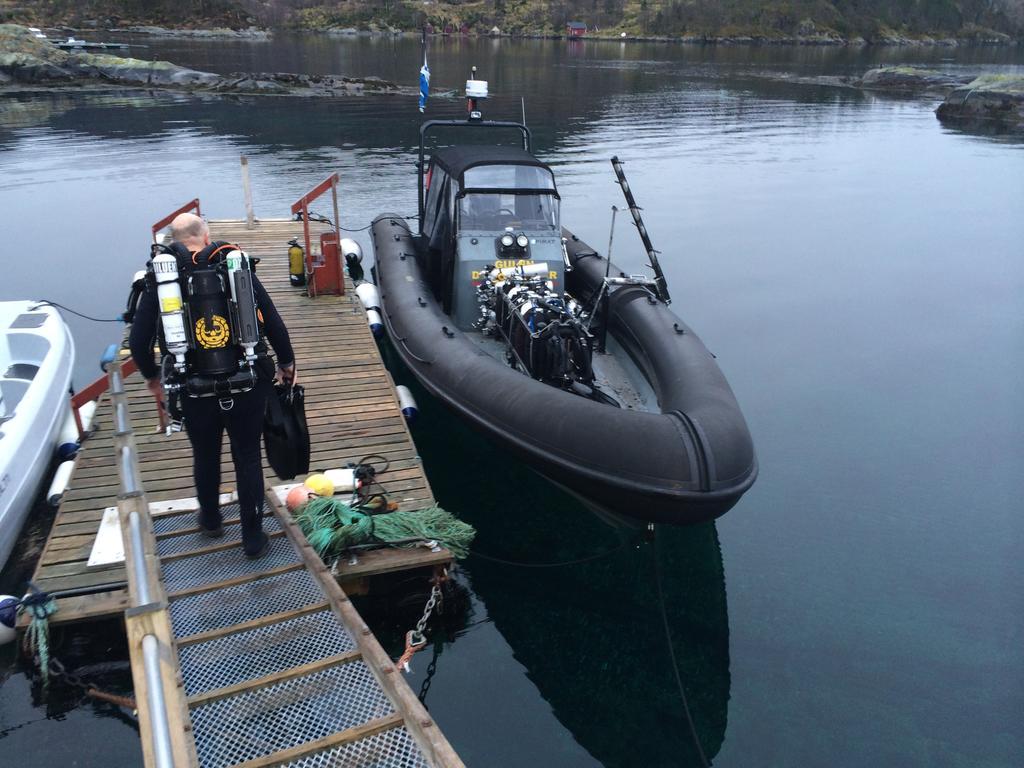 Dalsøyra Gulen Dive Resort المظهر الخارجي الصورة