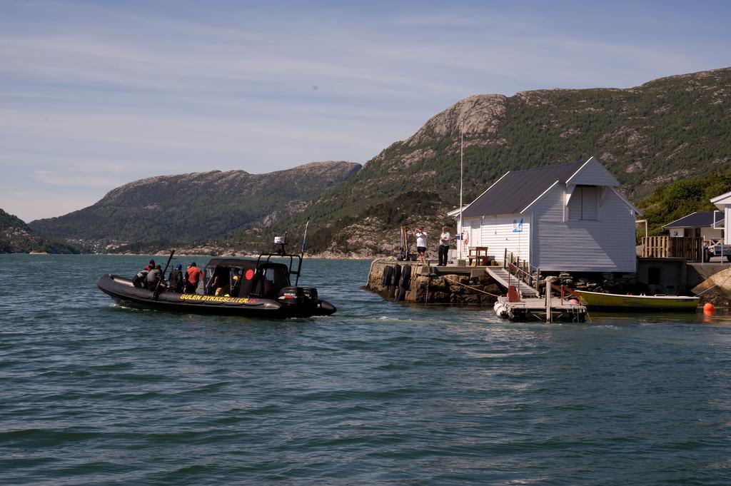 Dalsøyra Gulen Dive Resort المظهر الخارجي الصورة
